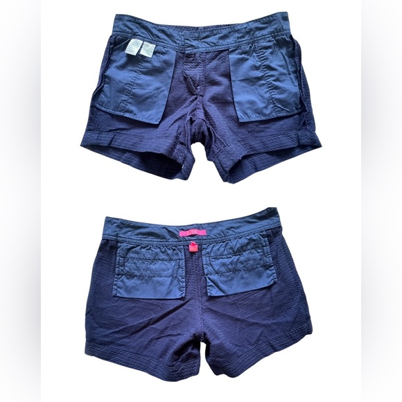 Lilly Pulitzer Navy Blue Callahan and Vineyard Vine For Target Shorts Size 2 - Picture 3 of 11